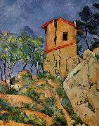 Paul Cezanne The House with Burst Walls Sweden oil painting artist